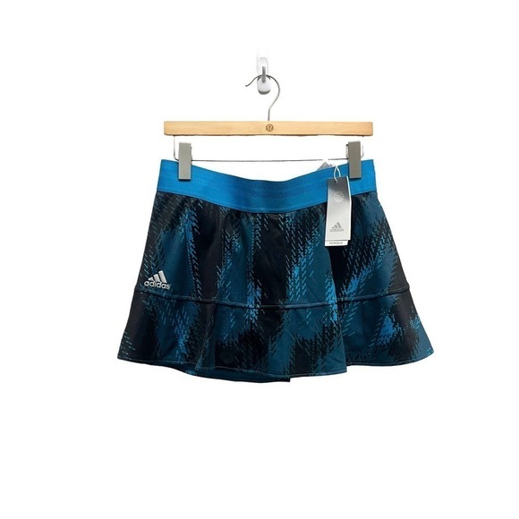 NWT Adidas Tennis PRIMEBLUE PRINTED MATCH SKIRT - Picture 2 of 8